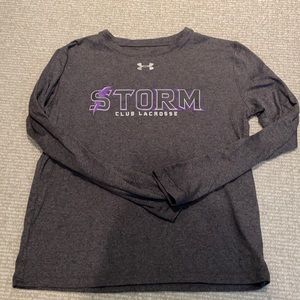 Storm girls lacrosse long sleeve tee